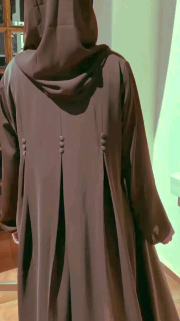 FLAIR PLEATED ABAYA ( 1 Piece) - Image 3