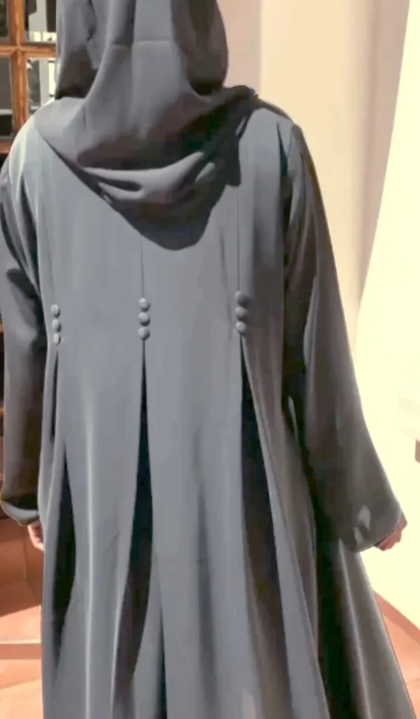 FLAIR PLEATED ABAYA ( 1 Piece) - Image 6